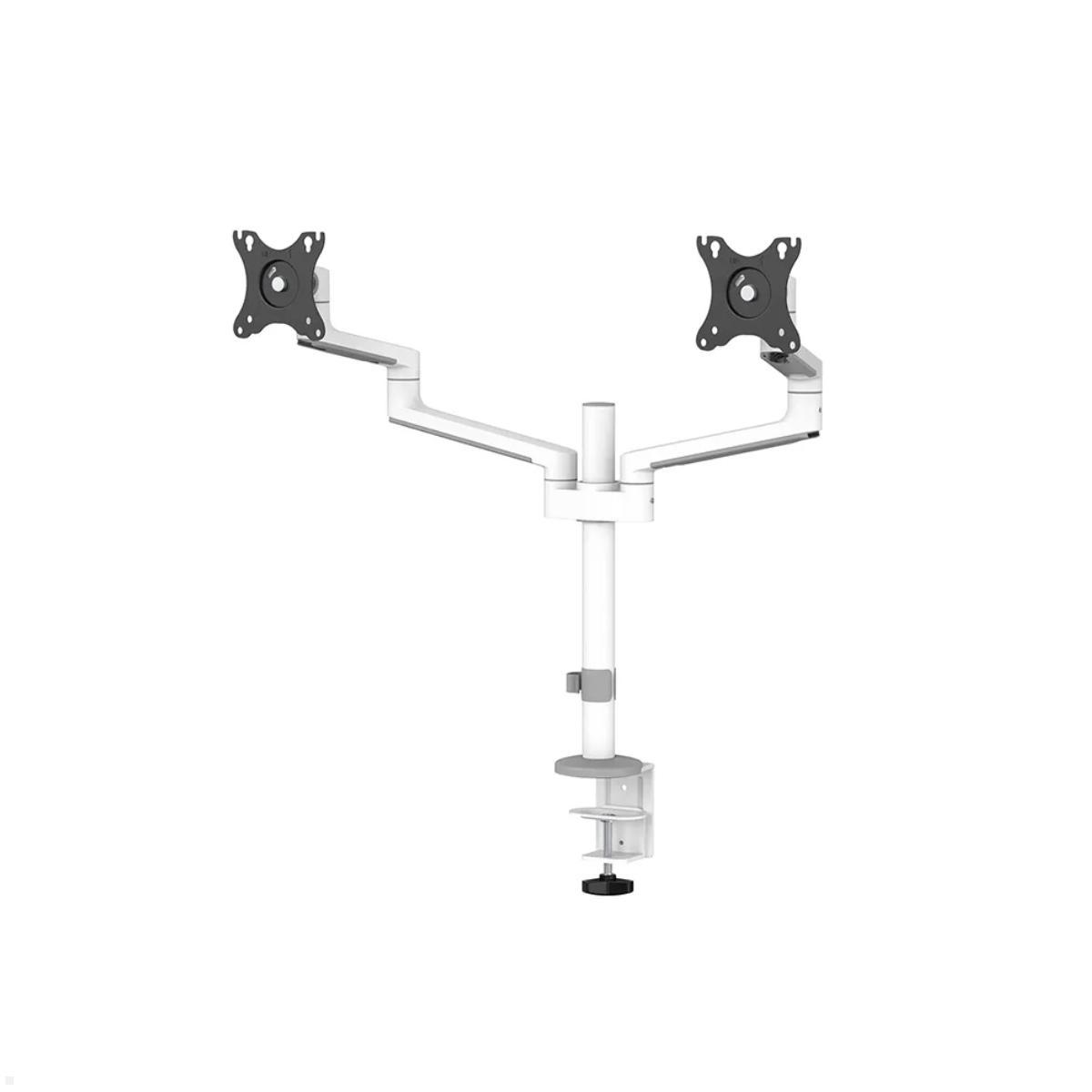 Neomounts DS60-425WH2 Monitorhalter für 2 Monitore nebeneinander bis 27 Zoll, weiß, ohne Monitor Neomounts DS60-425WH2 Monitorhalter für 2 Monitore nebeneinander bis 27 Zoll, weiß, ohne Monitor
