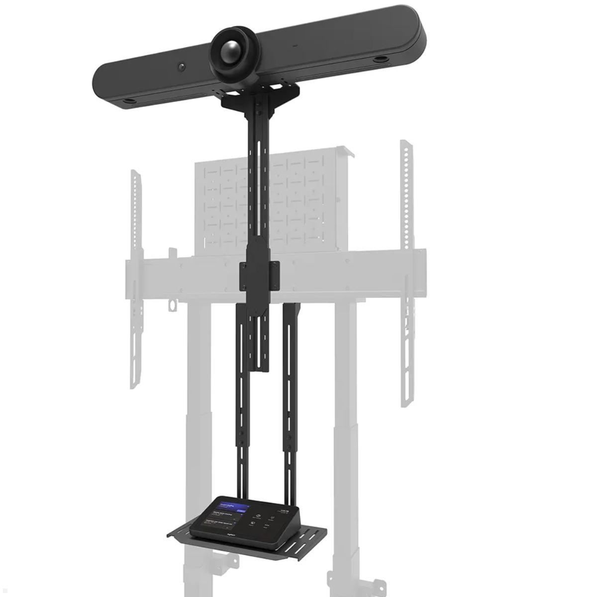 Neomounts AV1-875BL Videobar / Multimedia Halterung, schwarz Anwendungsbeispiel mit Sound-/Videobar Neomounts AV1-875BL Videobar / Multimedia Halterung, schwarz Anwendungsbeispiel mit Sound-/Videobar
