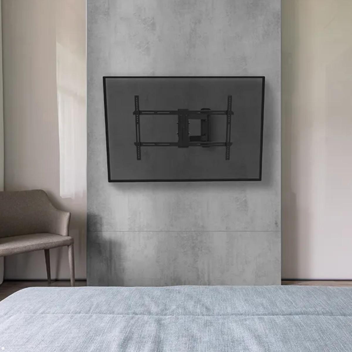 Schwenkbare TV Wandhalterung, Neomounts WL40-550BL16, Anwendung Wandhalter Schwenkbare TV Wandhalterung, Neomounts WL40-550BL16, Anwendung Wandhalter