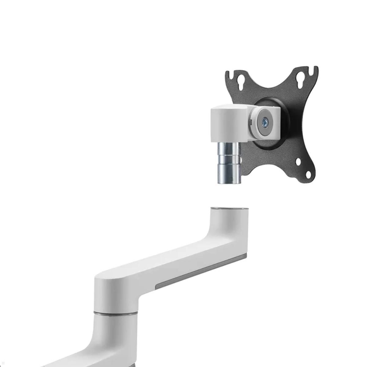 Neomounts DS60-425WH2 Monitorhalter für 2 Monitore nebeneinander bis 27 Zoll, Detailansicht Neomounts DS60-425WH2 Monitorhalter für 2 Monitore nebeneinander bis 27 Zoll, Detailansicht