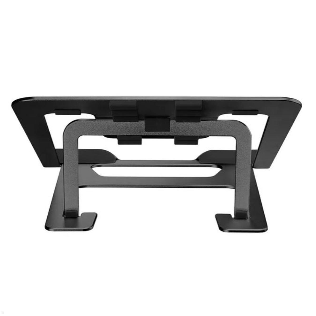 Neomounts NSLS085BLACK Laptopständer bis 17 Zoll, höhenverstellbar, schwarz Rückansicht Neomounts NSLS085BLACK Laptopständer bis 17 Zoll, höhenverstellbar, schwarz Rückansicht