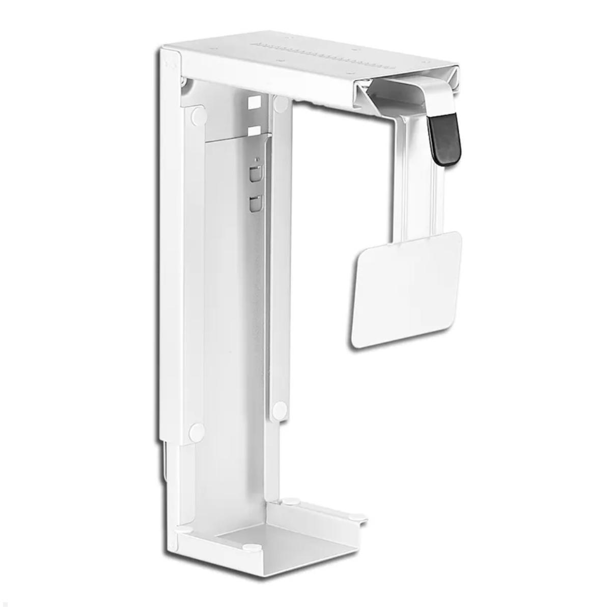 Neomounts CPU-D100WHITE PC Halterung Tisch, weiß, Breite verstellbar