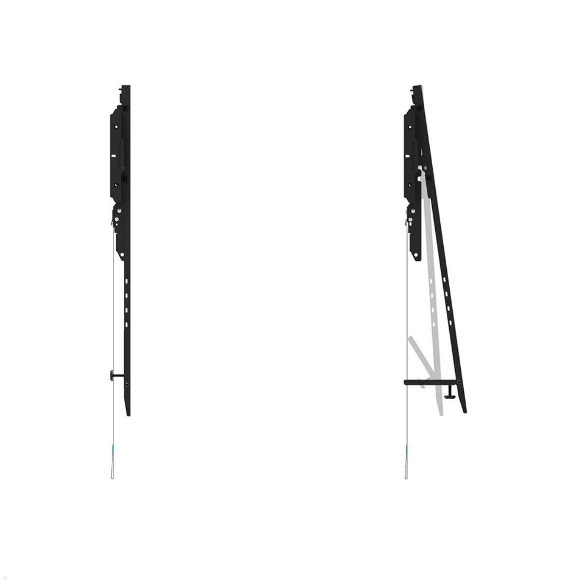 Neomounts Level WL30-750BL18 flacher Schwerlast TV Wandhalter 43 - 98 Zoll, 125 kg, schwarz Seitenansicht Neomounts Level WL30-750BL18 flacher Schwerlast TV Wandhalter 43 - 98 Zoll, 125 kg, schwarz Seitenansicht