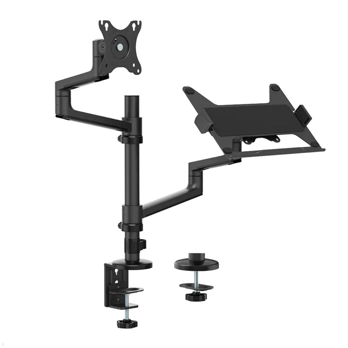 Neomounts DS20-425BL2 Monitor-/ Laptop-Tischhalterung, schwarz, Lieferumfang Neomounts DS20-425BL2 Monitor-/ Laptop-Tischhalterung, schwarz, Lieferumfang