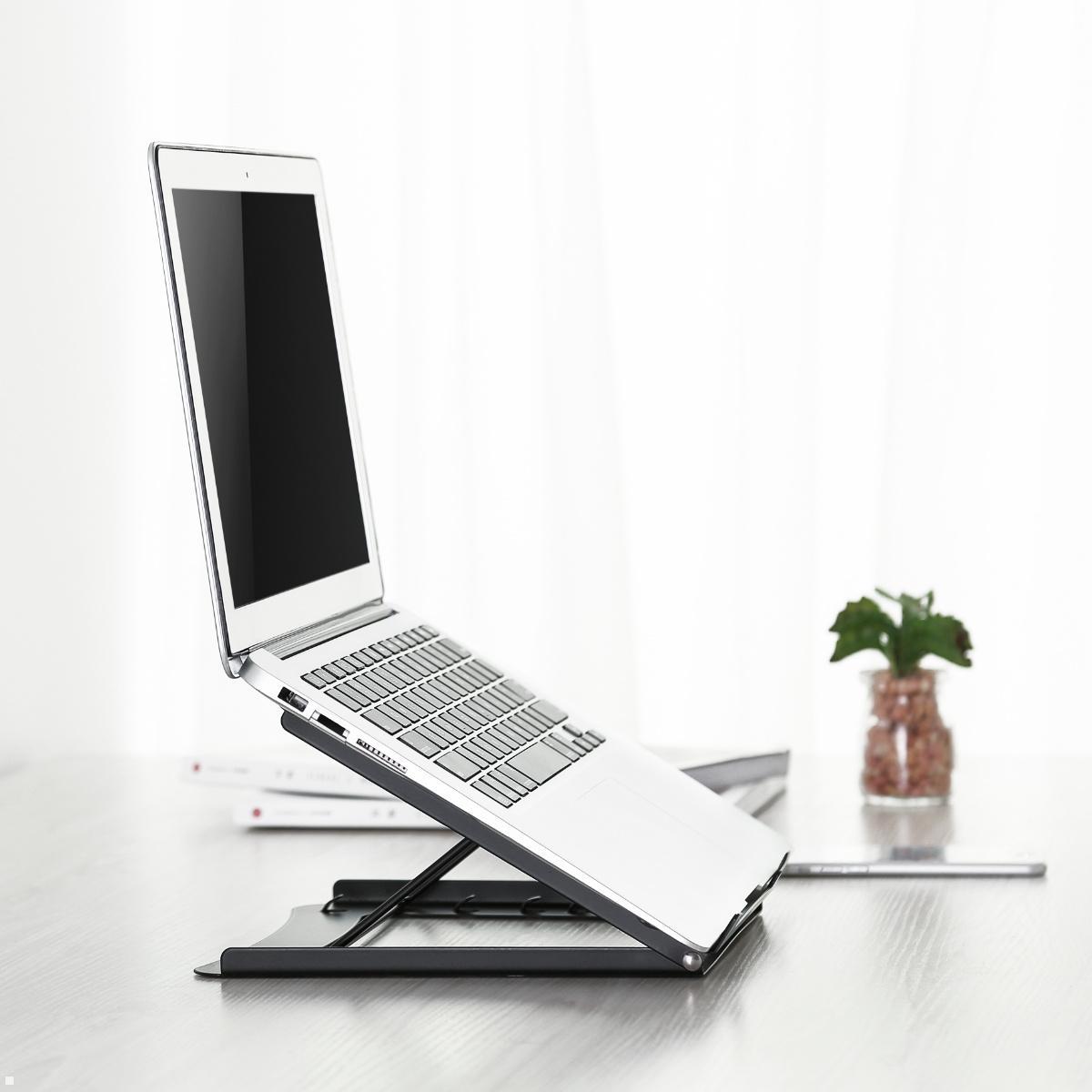 Neomounts NSLS075 iPad/Laptop-Standardständer schwarz, Anwendungsbeispiel Neomounts NSLS075 iPad/Laptop-Standardständer schwarz, Anwendungsbeispiel