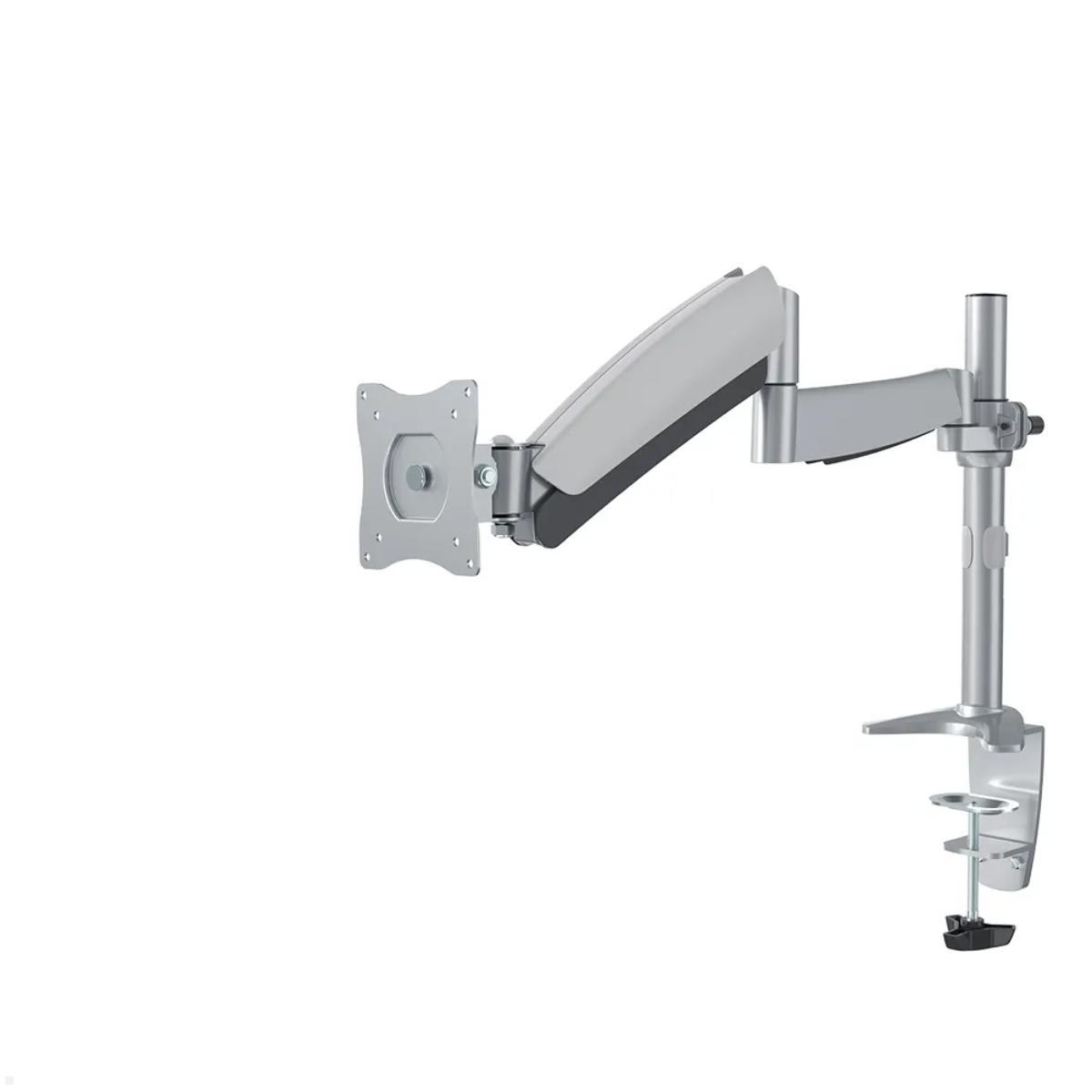 Monitor Tischhalterung Neomounts FPMA-D950 silber, Vorderansicht Monitor Tischhalterung Neomounts FPMA-D950 silber, Vorderansicht