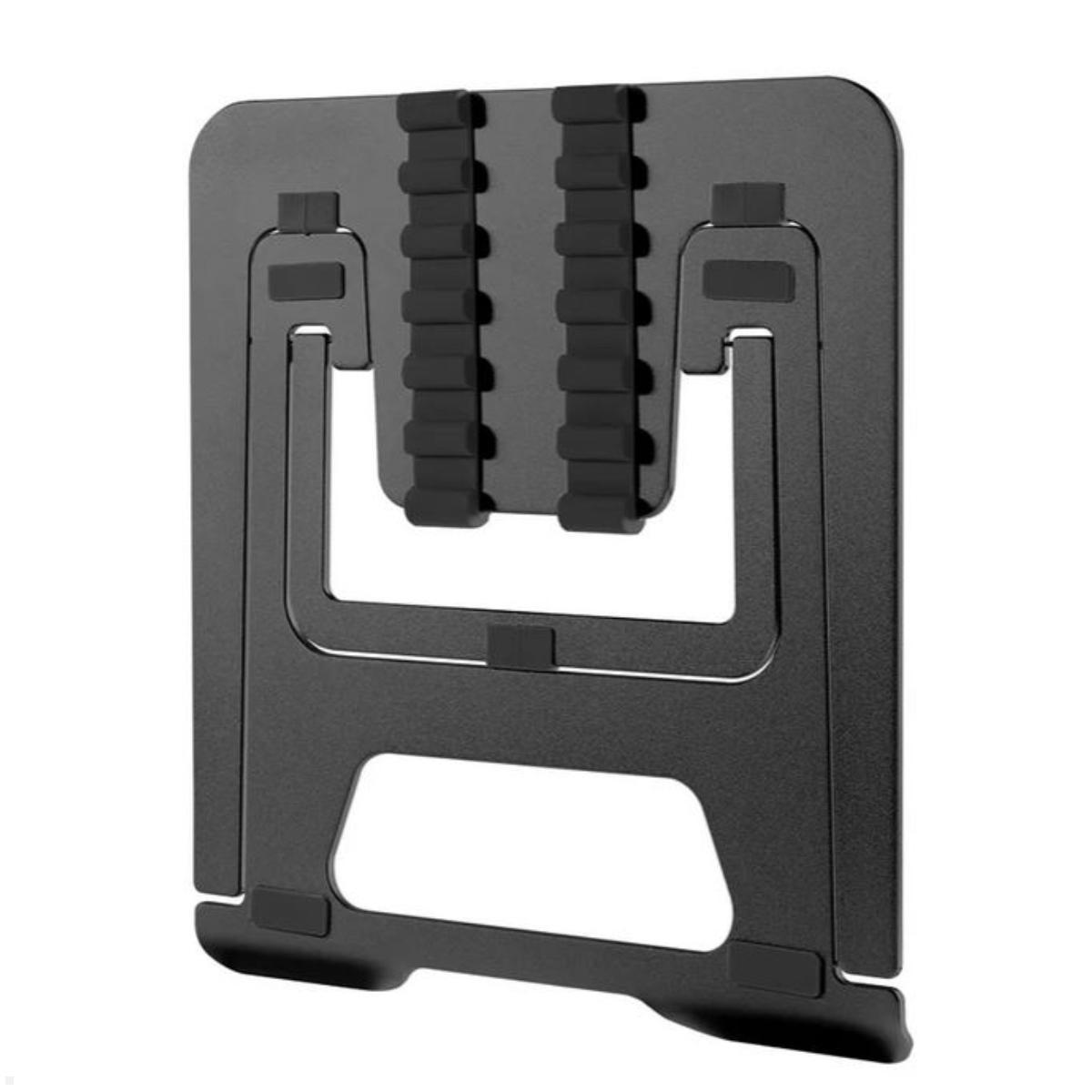 Neomounts NSLS085BLACK Laptopständer bis 17 Zoll, höhenverstellbar, schwarz kompaktes Design Neomounts NSLS085BLACK Laptopständer bis 17 Zoll, höhenverstellbar, schwarz kompaktes Design