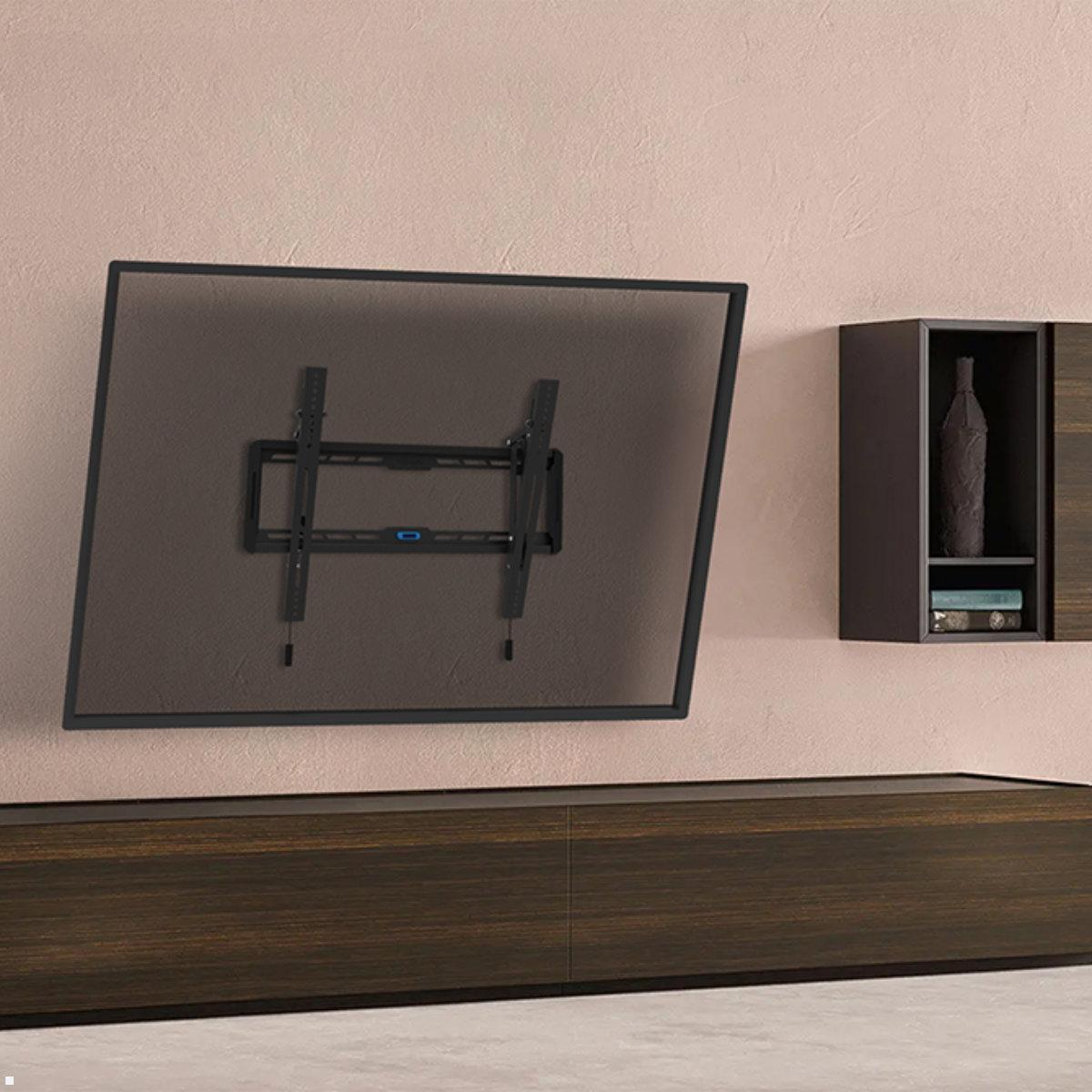 Neigbare TV Wandhalterung, Neomounts WL35-550BL16, VESA, Wohnwand Neigbare TV Wandhalterung, Neomounts WL35-550BL16, VESA, Wohnwand