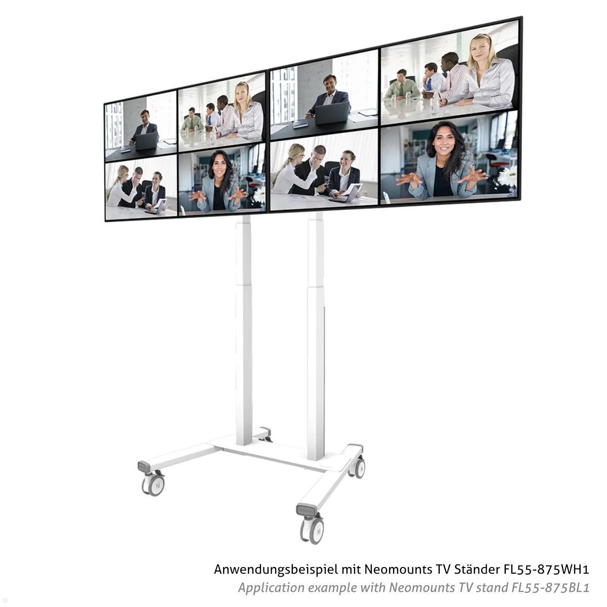Neomounts ADM-875WH2 Zubehör VESA Adapter für Monitorhalter auf 2 Monitore, weiß Konferenzraum Neomounts ADM-875WH2 Zubehör VESA Adapter für Monitorhalter auf 2 Monitore, weiß Konferenzraum