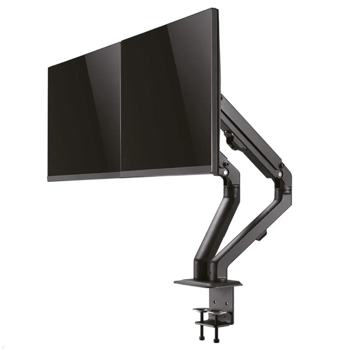 Neomounts FPMA-D650DBLACK Monitorhalterung für 2 Monitore bis 27 Zoll, Bildschirme parallel Neomounts FPMA-D650DBLACK Monitorhalterung für 2 Monitore bis 27 Zoll, Bildschirme parallel