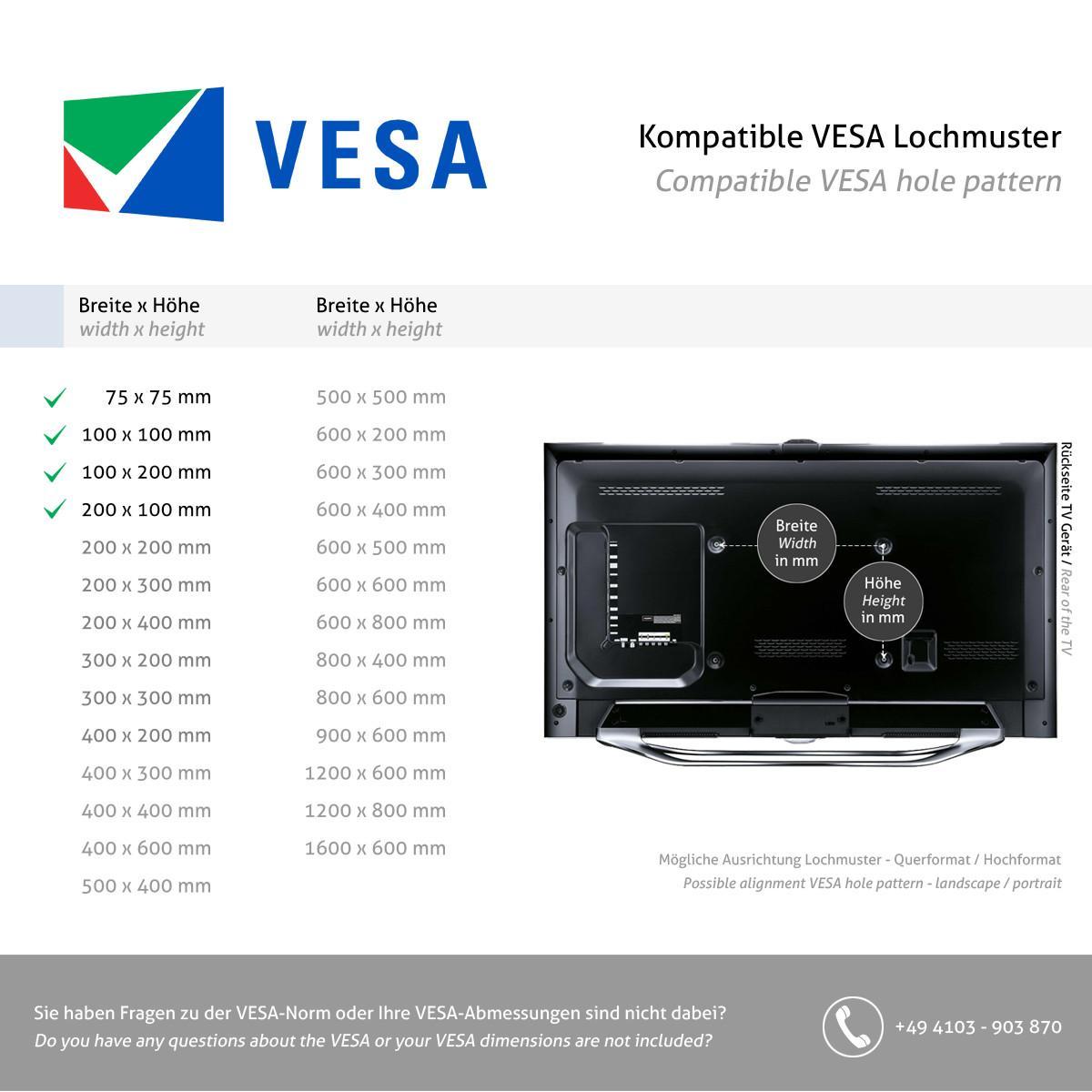 Neomounts FPMA-C100WHITE Monitor Deckenhalterung 790 - 1290mm, weiß VESA Standard