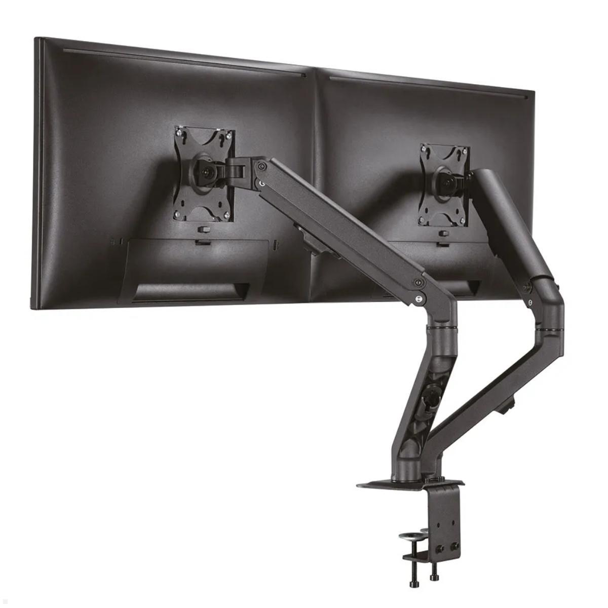 Neomounts FPMA-D650DBLACK Monitorhalterung für 2 Monitore bis 27 Zoll, Bildschirme Rückseite Neomounts FPMA-D650DBLACK Monitorhalterung für 2 Monitore bis 27 Zoll, Bildschirme Rückseite