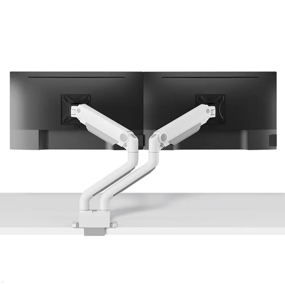 Neomounts DS70S-950WH2 Monitorhalterung für 2 Monitore bis 35 Zoll, weiß, Ausrichtung nebeneinander Neomounts DS70S-950WH2 Monitorhalterung für 2 Monitore bis 35 Zoll, weiß, Ausrichtung nebeneinander