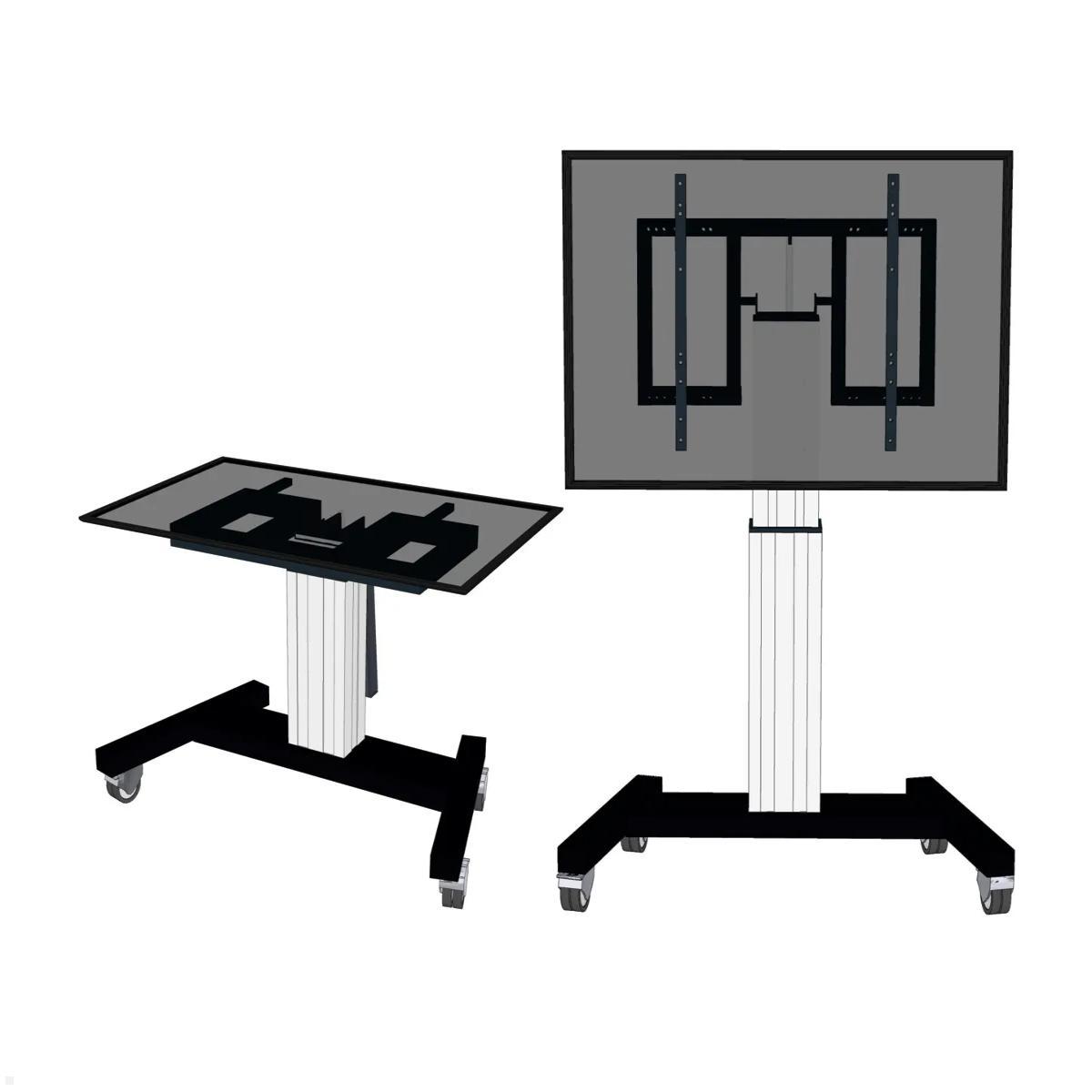 Neomounts PLASMA-M2500TSILVER Touch-Tisch/Ständer bis 100 Zoll, elektrisch Neomounts PLASMA-M2500TSILVER Touch-Tisch/Ständer bis 100 Zoll, elektrisch