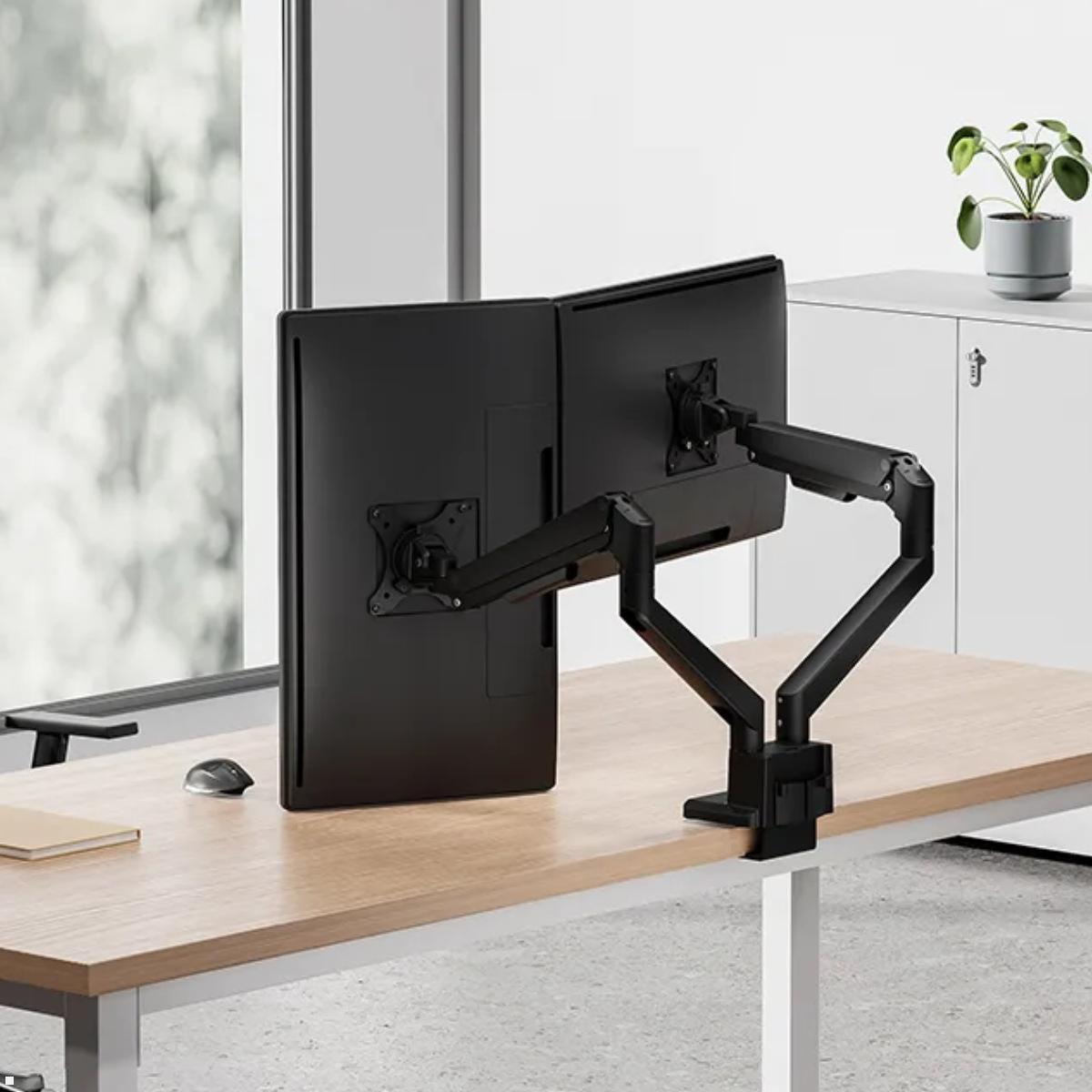 Neomounts DS70-250BL2 Monitorhalter für 2 Monitore, schwarz Arbeitsplatzorganisation Neomounts DS70-250BL2 Monitorhalter für 2 Monitore, schwarz Arbeitsplatzorganisation