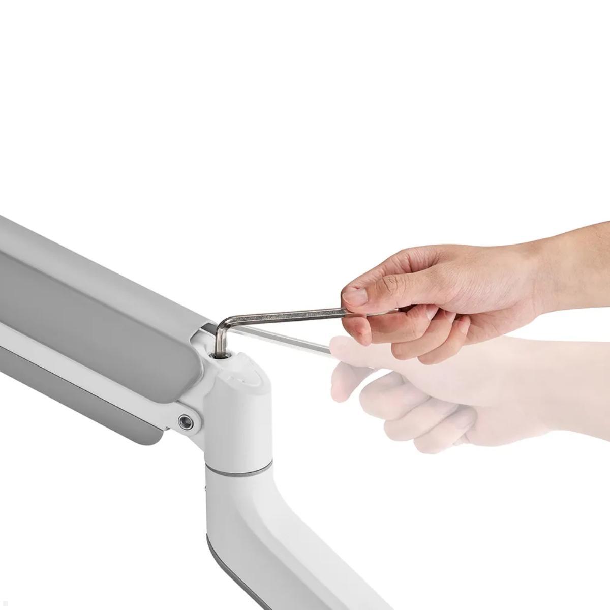 Neomounts DS70PLUS-450WH1 Curved Ultra-Wide Monitor Tischhalter bis 49 Zoll, weiß Gelenk Neomounts DS70PLUS-450WH1 Curved Ultra-Wide Monitor Tischhalter bis 49 Zoll, weiß Gelenk