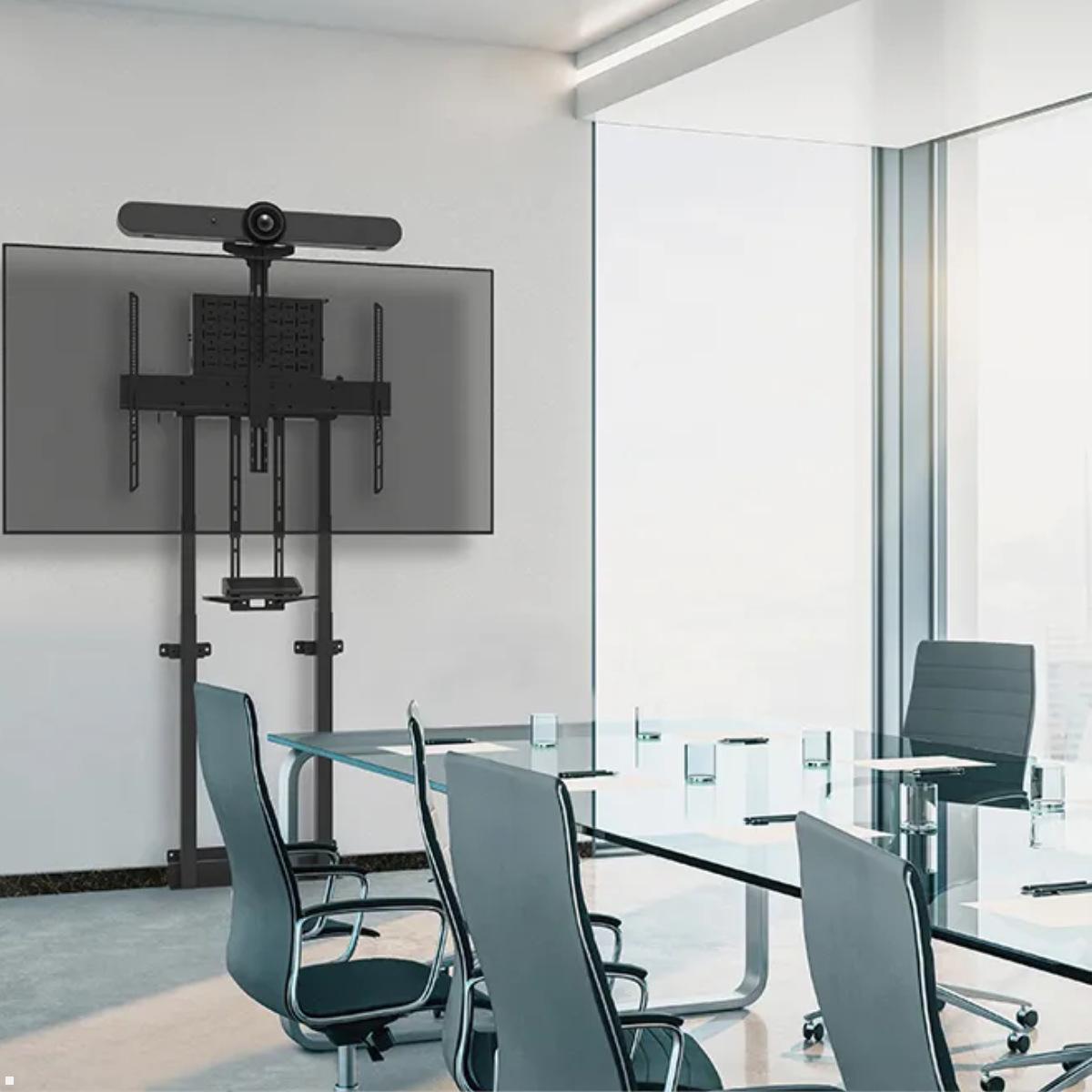 Neomounts AV1-875BL Videobar / Multimedia Halterung, schwarz Anwendungsbeispiel Konferenzraum II Neomounts AV1-875BL Videobar / Multimedia Halterung, schwarz Anwendungsbeispiel Konferenzraum II