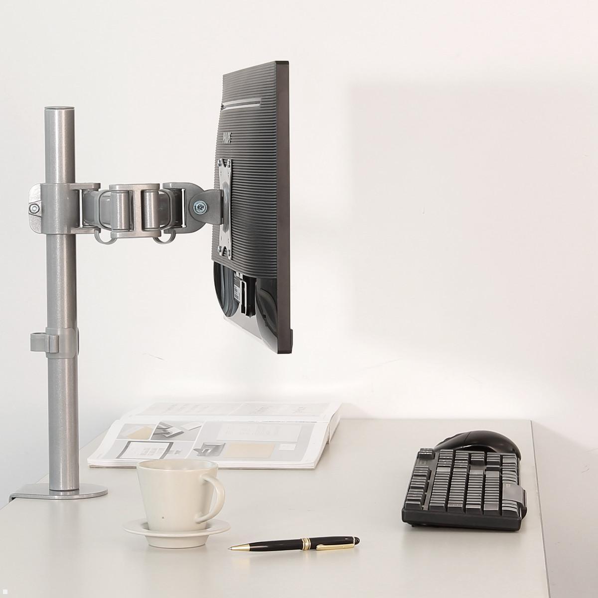 Neomounts Select NM-D135 Monitor Tischhalterung, silber, Anwendung Office Neomounts Select NM-D135 Monitor Tischhalterung, silber, Anwendung Office