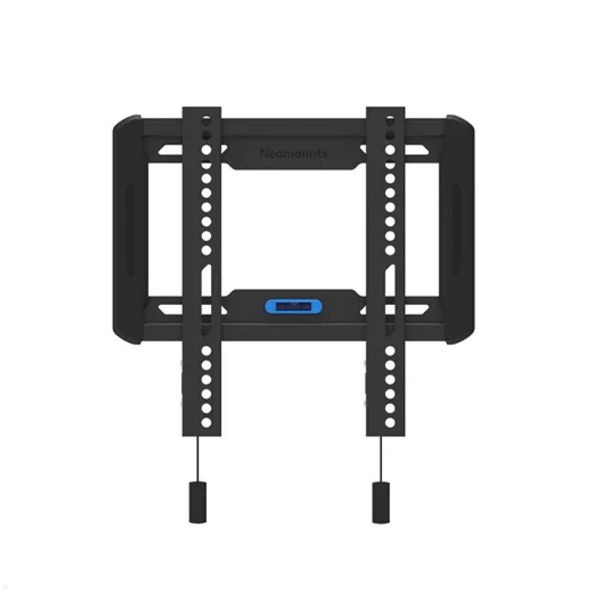 Flache TV Wandhalterung, Neomounts WL30-550BL12, schwarz, Vorderansicht Flache TV Wandhalterung, Neomounts WL30-550BL12, schwarz, Vorderansicht