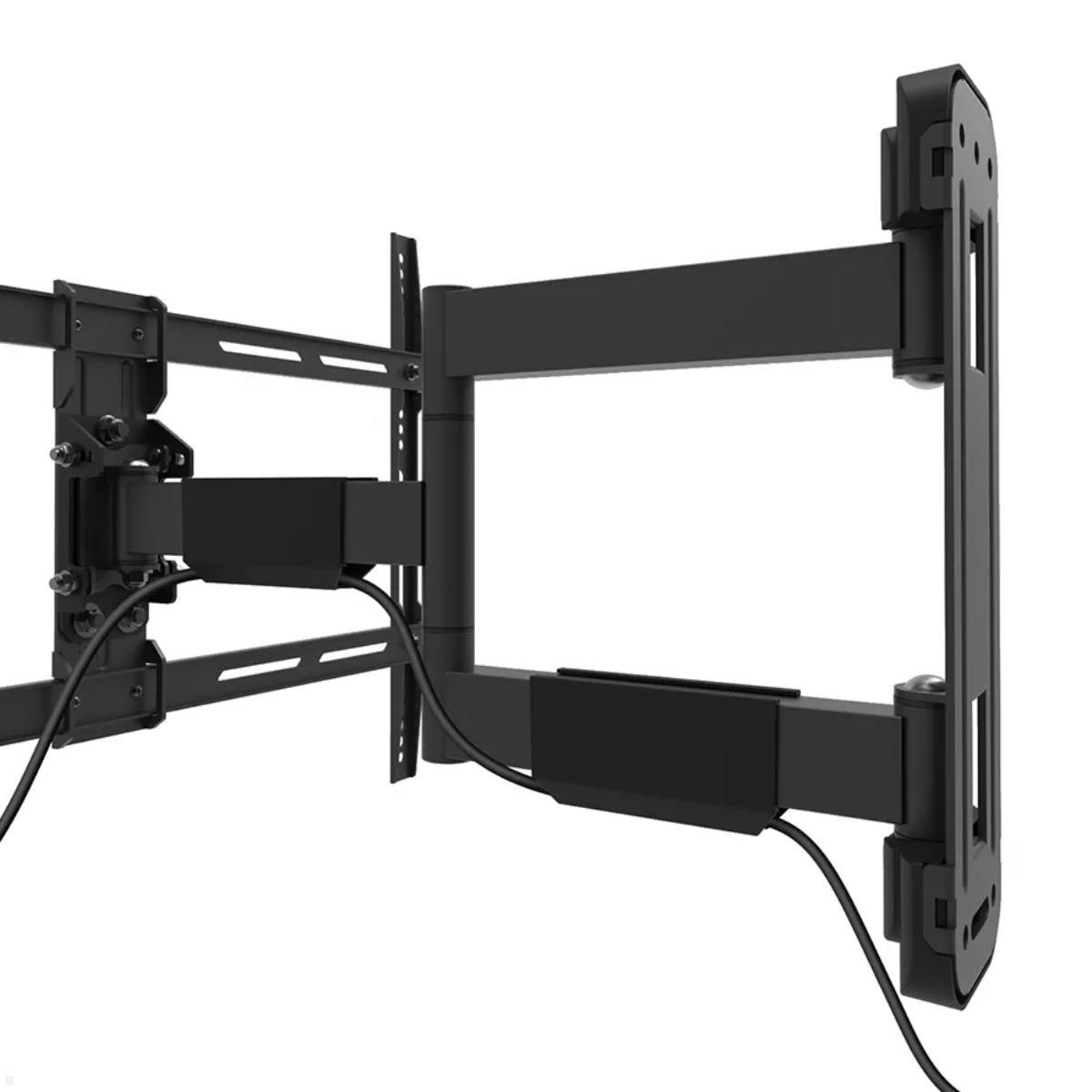 Schwenkbare TV Wandhalterung, Neomounts WL40-550BL16, Kabelmanagement Schwenkbare TV Wandhalterung, Neomounts WL40-550BL16, Kabelmanagement