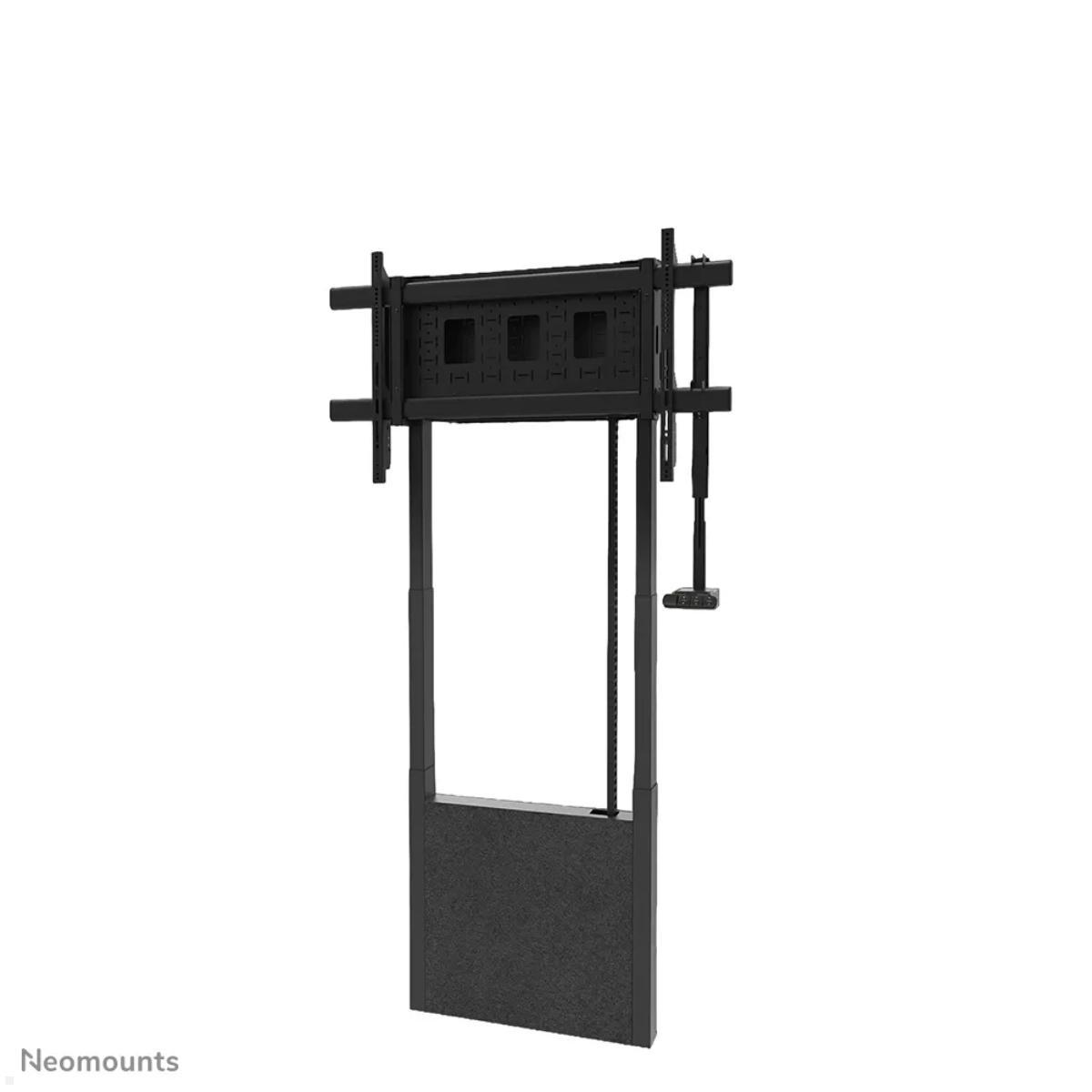 Neomounts MOVE Lift X Boden-Wand-Halterung 65-105 Zoll motorisiert, elektrischer Display Lift