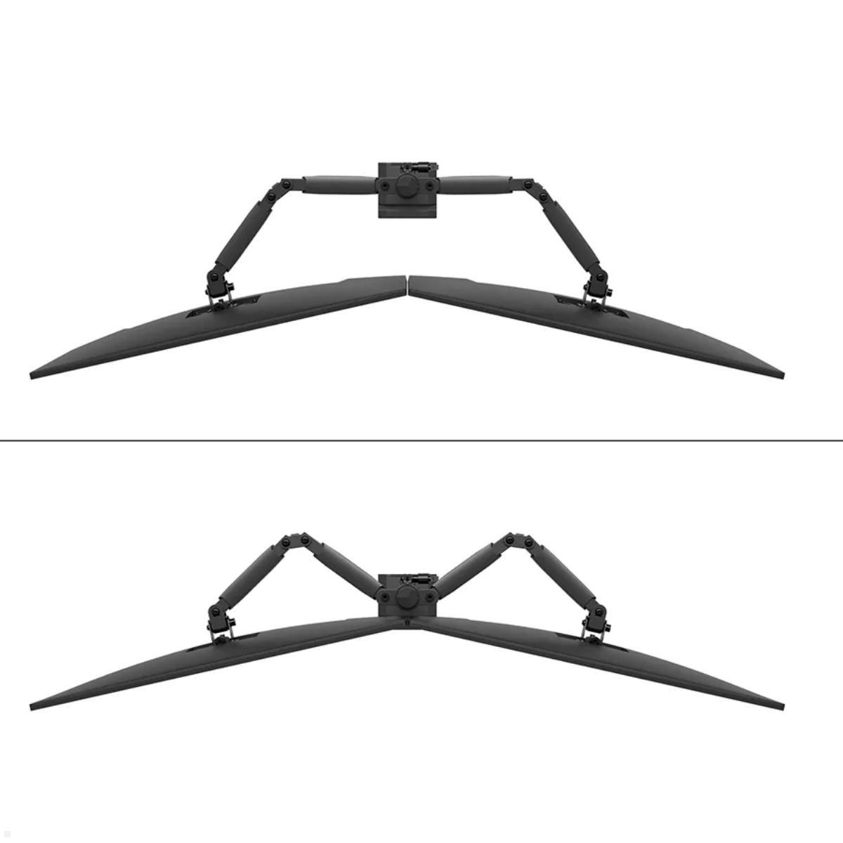 Neomounts NERO DS60-600BL2 Monitorhalter für 2 Monitore, verstellbar Neomounts NERO DS60-600BL2 Monitorhalter für 2 Monitore, verstellbar