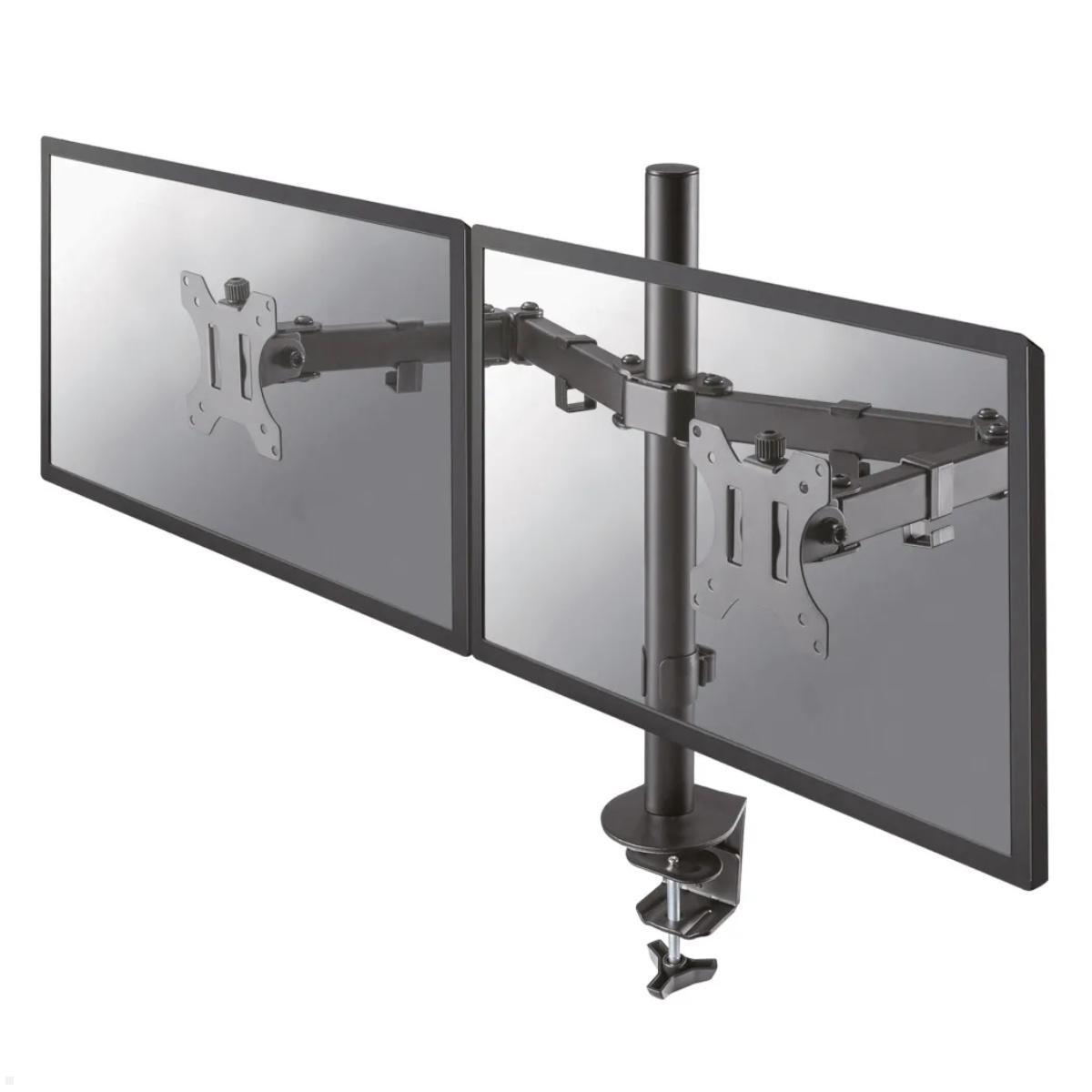 Monitorhalterung für 2 Monitore - Neomounts FPMA-D550DBLACK