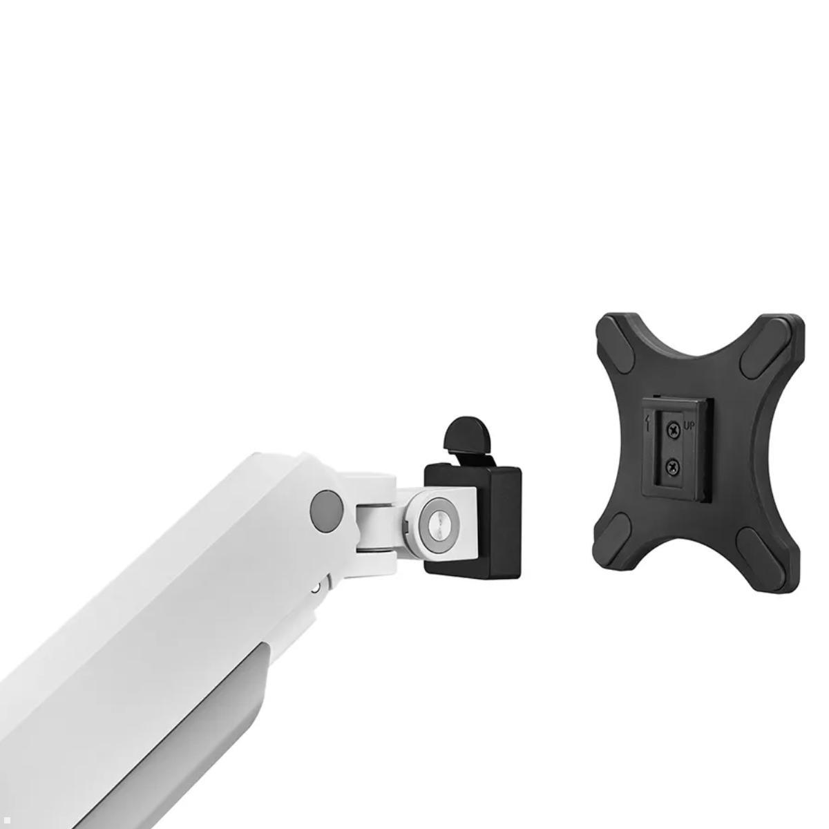 Neomounts DS70S-950WH2 Monitorhalterung für 2 Monitore bis 35 Zoll, weiß, Quick Release Neomounts DS70S-950WH2 Monitorhalterung für 2 Monitore bis 35 Zoll, weiß, Quick Release