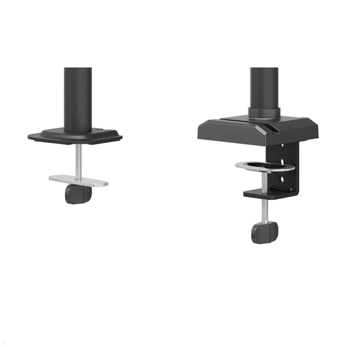 Neomounts NERO DS60-600BL2 Monitorhalter für 2 Monitore, Befestigungsmöglichkeiten Neomounts NERO DS60-600BL2 Monitorhalter für 2 Monitore, Befestigungsmöglichkeiten