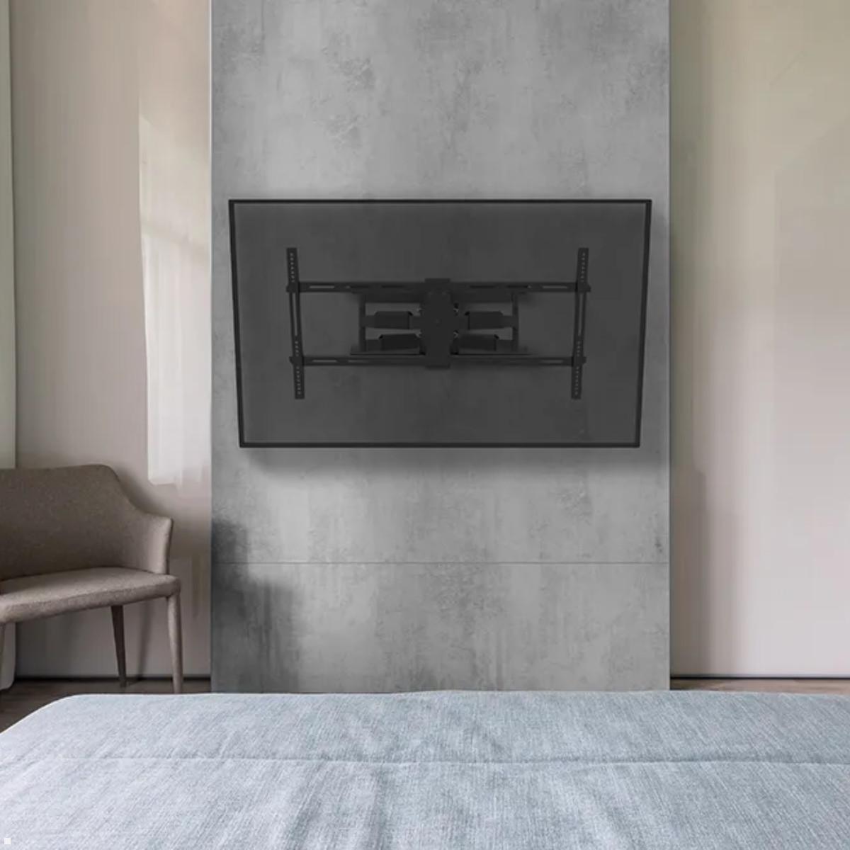 Schwenkbare TV Wandhalterung, Neomounts WL40-550BL18 Anwendung Schwenkbare TV Wandhalterung, Neomounts WL40-550BL18 Anwendung