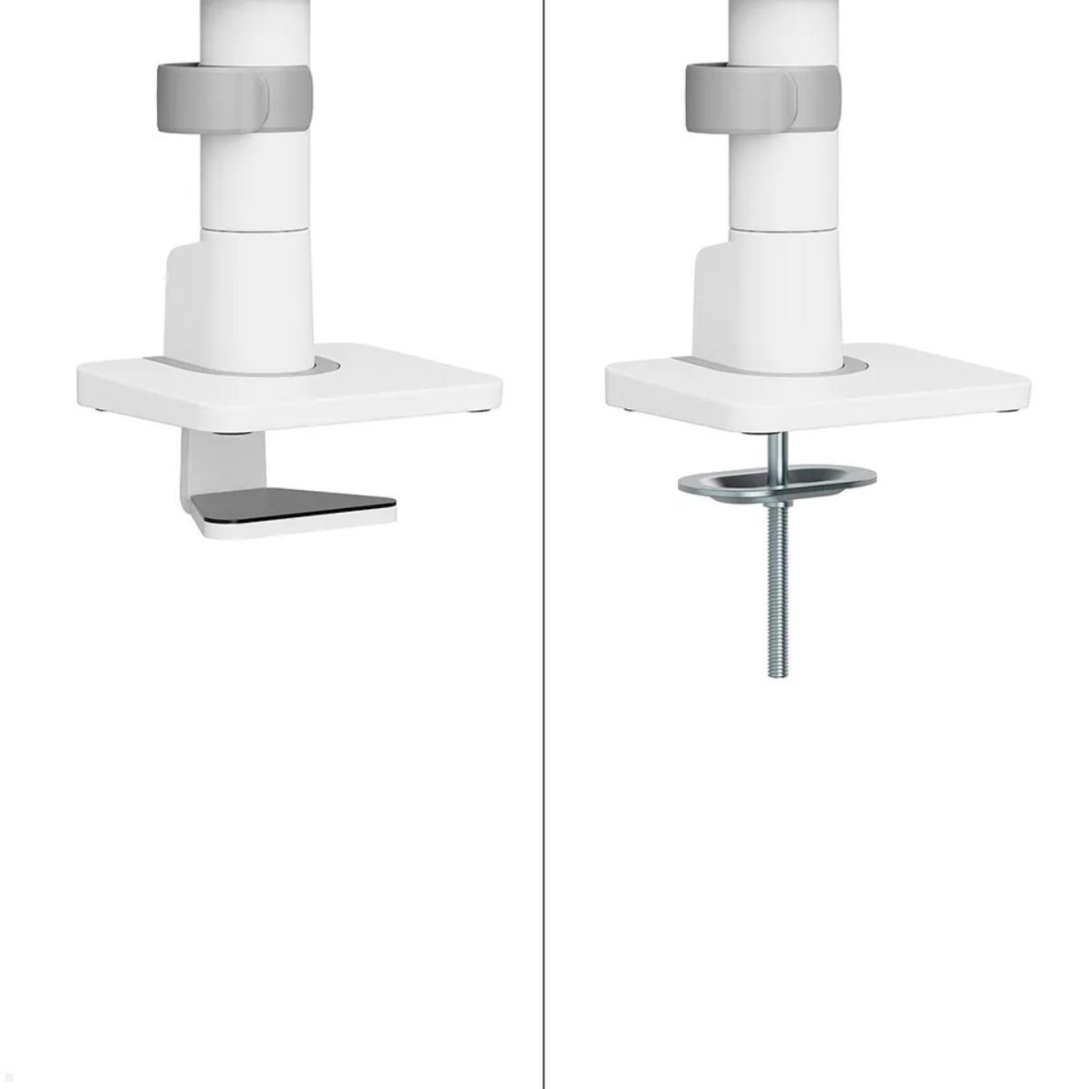 Neomounts NEXT One SL DS65S-950WH2 Tischhalterung 2 Monitore 24-34 Zoll, weiß Befestigungsmöglichkeiten Neomounts NEXT One SL DS65S-950WH2 Tischhalterung 2 Monitore 24-34 Zoll, weiß Befestigungsmöglichkeiten