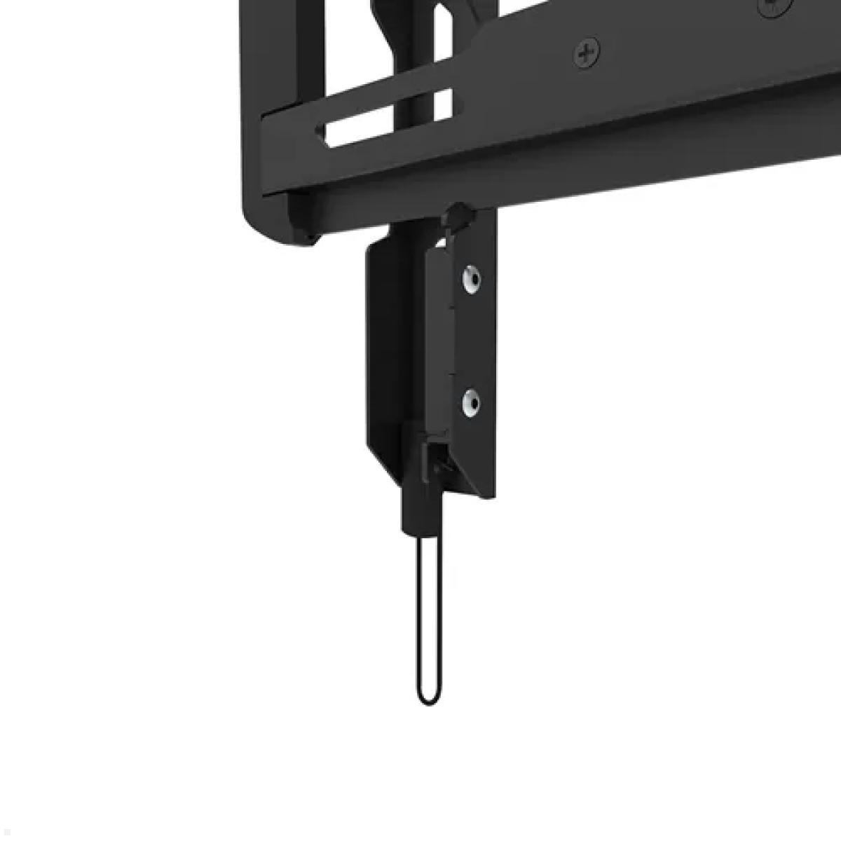 Flache TV Wandhalterung, Neomounts WL30-550BL12, schwarz, Detailaufnahme Flache TV Wandhalterung, Neomounts WL30-550BL12, schwarz, Detailaufnahme