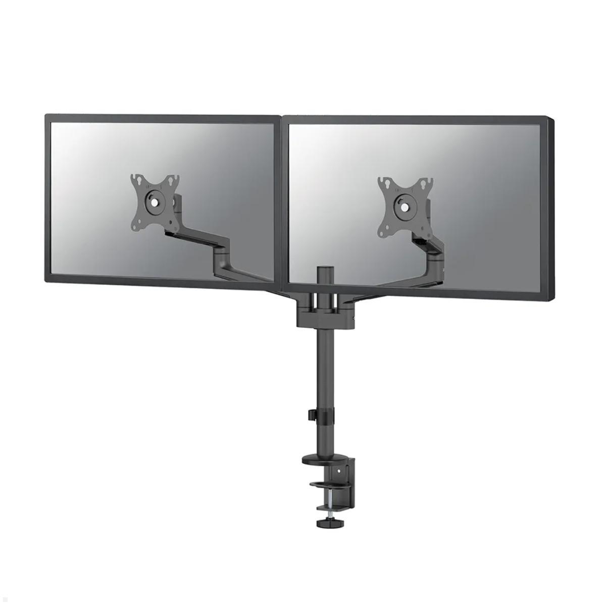 Neomounts DS60-425BL2 Monitorhalter für 2 Monitore nebeneinander bis 27 Zoll, schwarz Neomounts DS60-425BL2 Monitorhalter für 2 Monitore nebeneinander bis 27 Zoll, schwarz