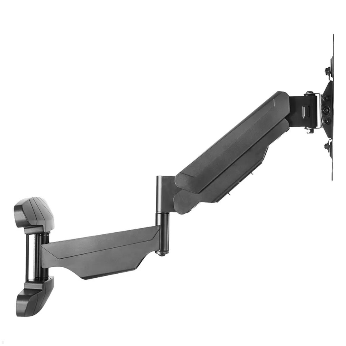 Neomounts WL70-550BL12 schwenkbare TV Wandhalterung 23-42 Zoll, schwarz, Seitenansicht Neomounts WL70-550BL12 schwenkbare TV Wandhalterung 23-42 Zoll, schwarz, Seitenansicht