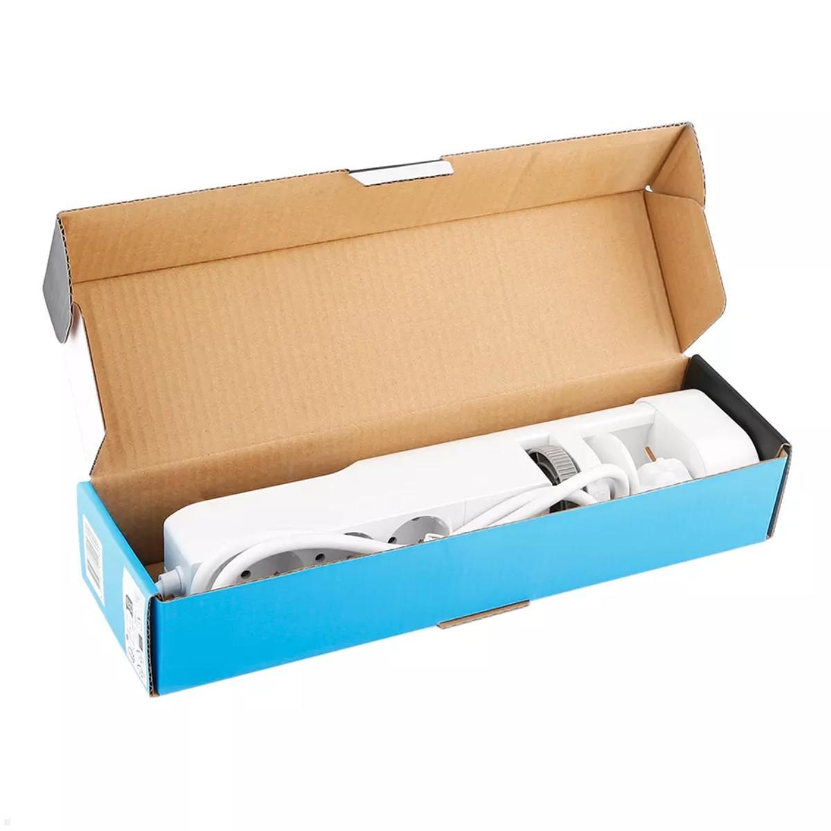 Neomounts DS22-840WH6 Tischsteckdose mit Klemme und USB A/ C, Verpackung Neomounts DS22-840WH6 Tischsteckdose mit Klemme und USB A/ C, Verpackung