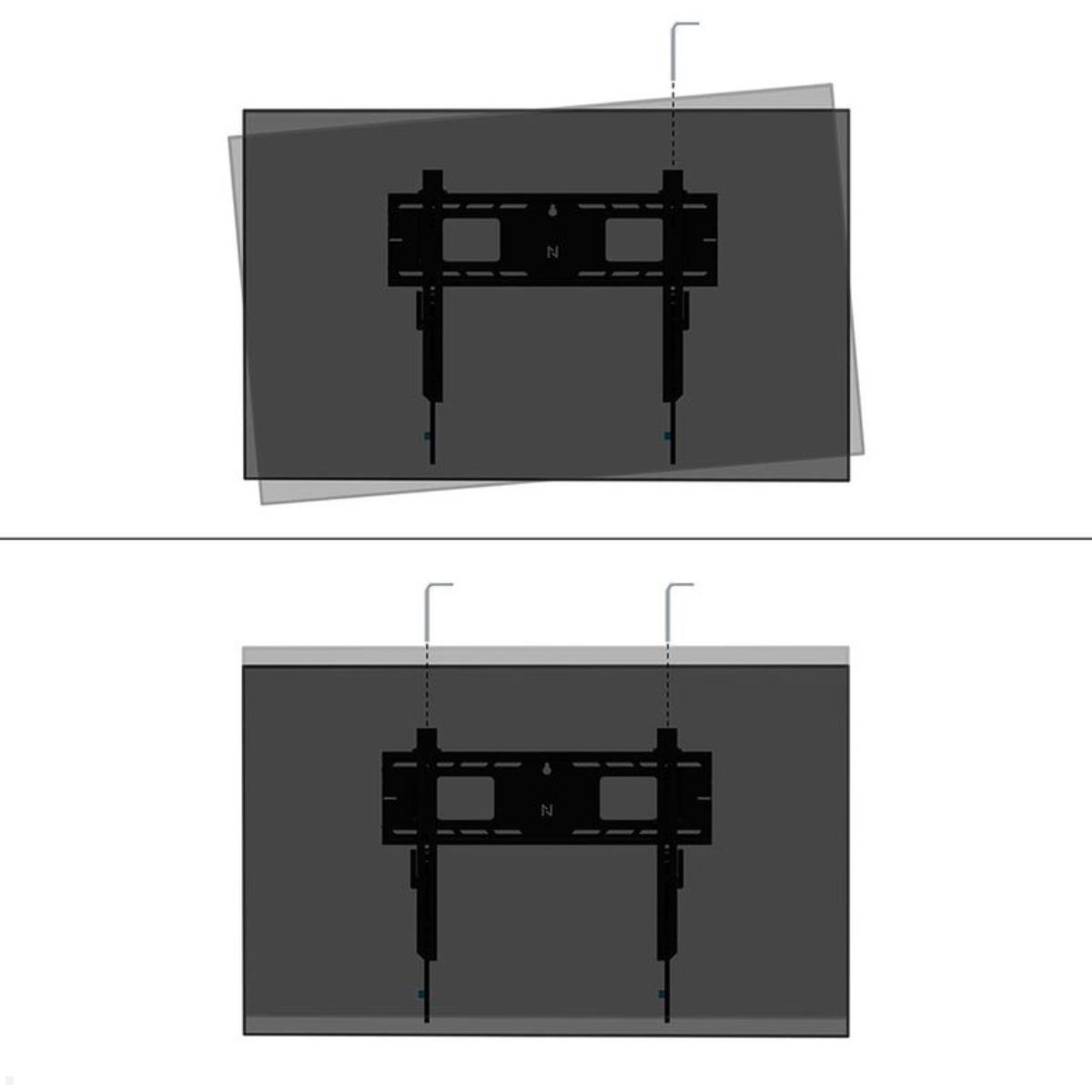 Neomounts Level WL30-750BL16 flacher Schwerlast TV Wandhalter 42 - 86 Zoll, 125 kg, schwarz Feinjustierung Neomounts Level WL30-750BL16 flacher Schwerlast TV Wandhalter 42 - 86 Zoll, 125 kg, schwarz Feinjustierung