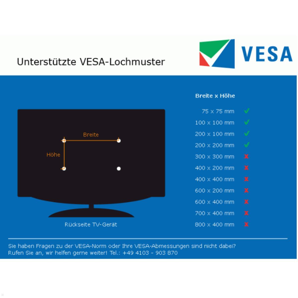 Neomounts FPMA-VESA200 VESA Adapterplatte 200x200mm, Vesa Neomounts FPMA-VESA200 VESA Adapterplatte 200x200mm, Vesa
