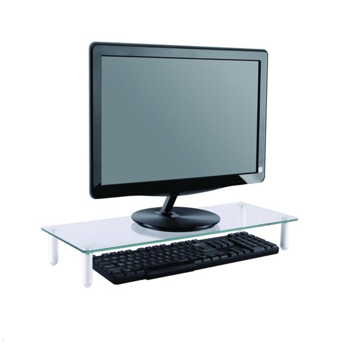 2-fach-Monitor-Tischhalterung Neomounts by Newstar NM-D775DXBLACK, bis 32“,  neig-/dreh-/schwenkbar, mit Griff günstig kaufen