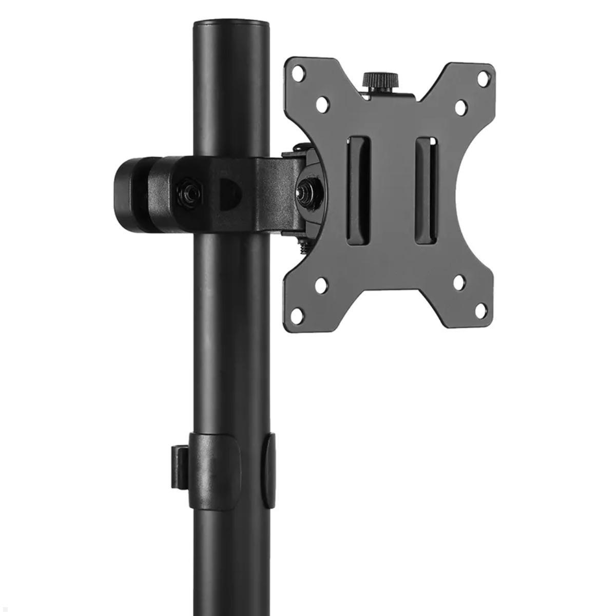 Neomounts FL40-430BL11 Monitor Rohrhalterung 1 Drehpunkt 17-32 Zoll, Stange Neomounts FL40-430BL11 Monitor Rohrhalterung 1 Drehpunkt 17-32 Zoll, Stange