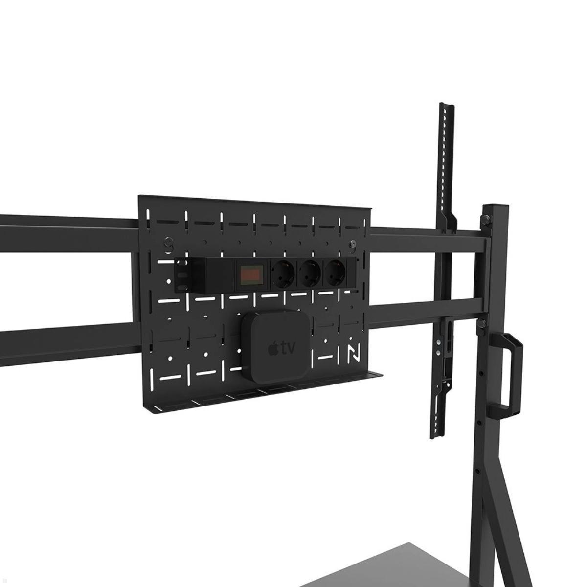 Neomounts FL50-525BL1 mobiler TV Bodenständer von 55 bis 86 Zoll, schwarz by NewStar Neomounts FL50-525BL1 mobiler TV Bodenständer von 55 bis 86 Zoll, schwarz by NewStar