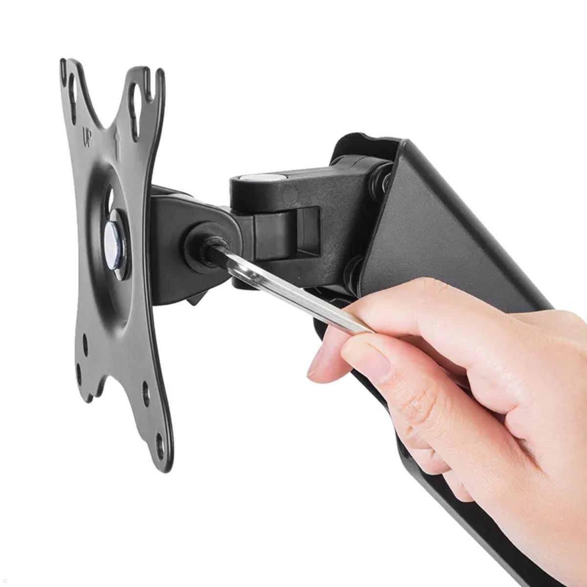 Neomounts WL70-450BL11 schwenkbare Monitor Wandhalterung 17-32 Zoll, Feinjustierung VESA Platte Neomounts WL70-450BL11 schwenkbare Monitor Wandhalterung 17-32 Zoll, Feinjustierung VESA Platte