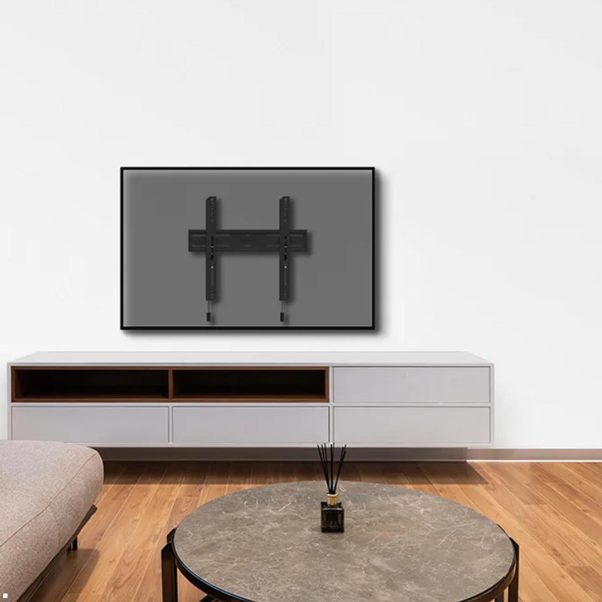 Neomounts WL30S-850BL14 flache TV Wandhalterung 32-75 Zoll, schwarz Anwendungsbeispiel Neomounts WL30S-850BL14 flache TV Wandhalterung 32-75 Zoll, schwarz Anwendungsbeispiel