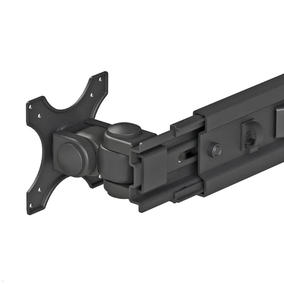 Neomounts FPMA-D700DD Tisch Standfuß für 2 Monitore bis 30Zoll Detailansicht VESA Aufnahme Neomounts FPMA-D700DD Tisch Standfuß für 2 Monitore bis 30Zoll Detailansicht VESA Aufnahme