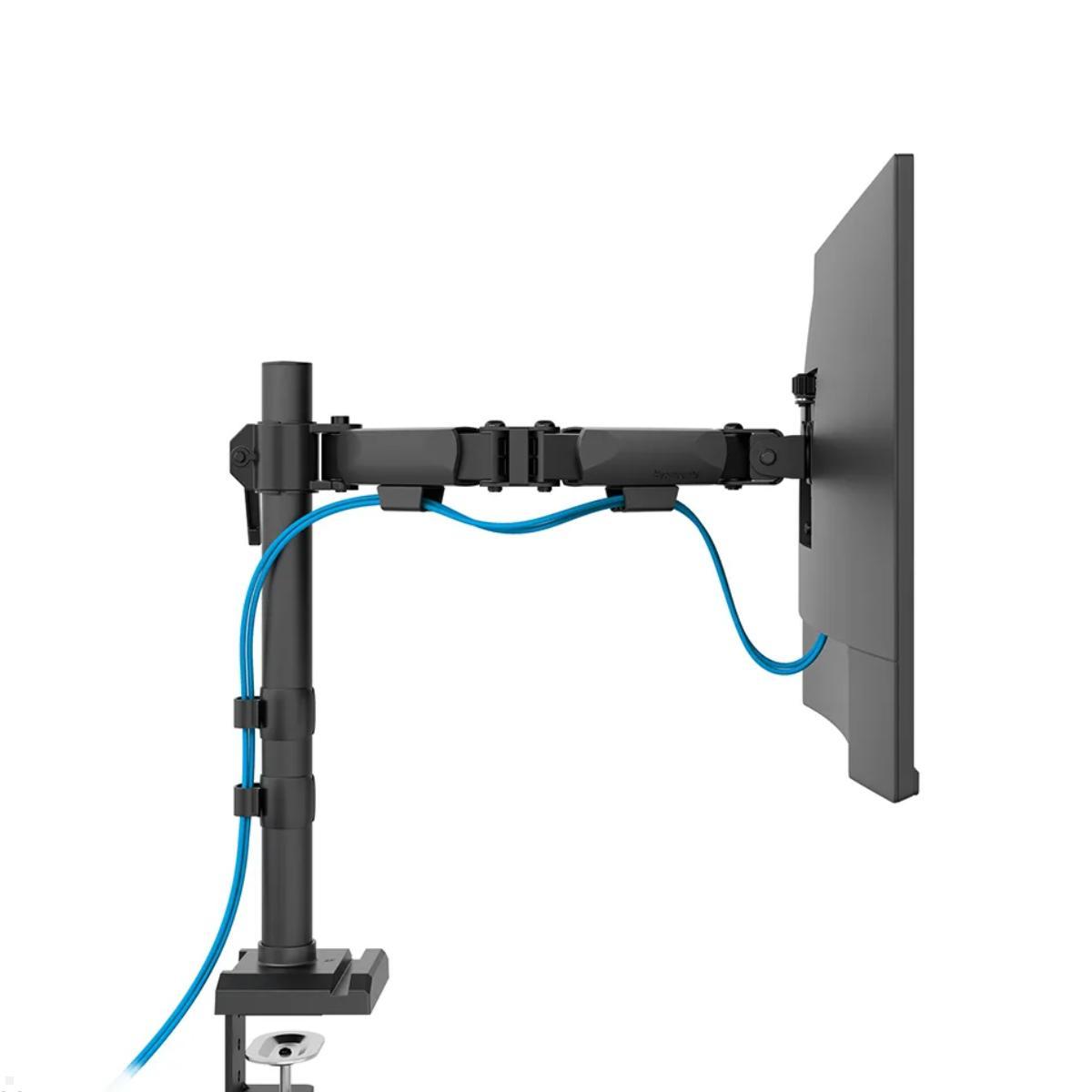 Neomounts NERO DS60-600BL1 Monitor Tischhalterung Kabelmanagement