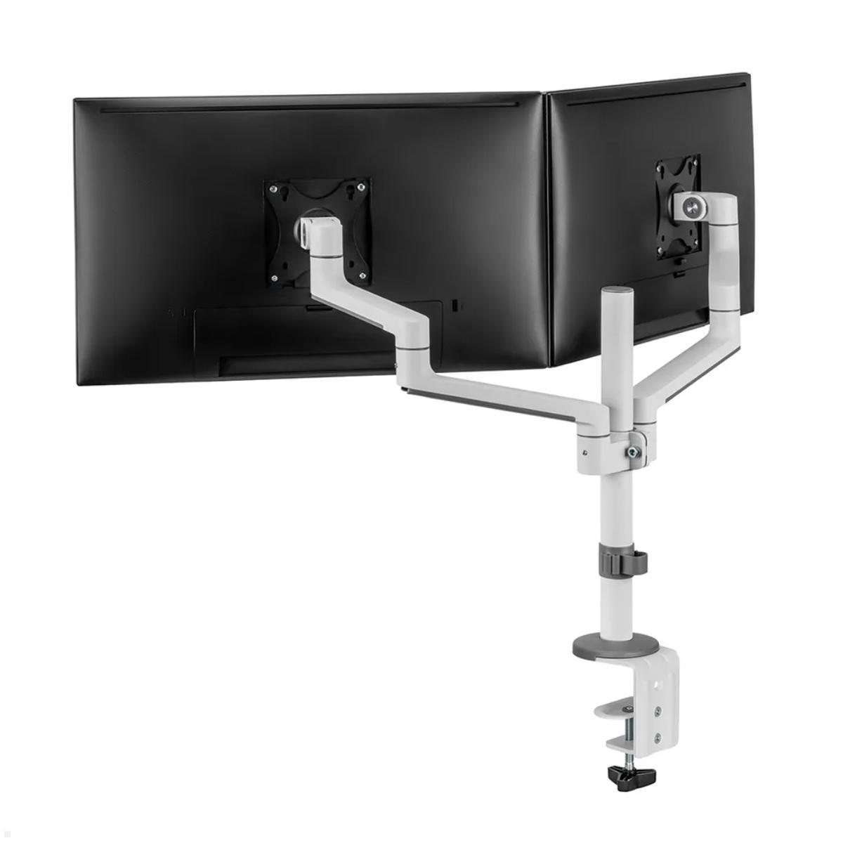 Neomounts DS60-425WH2 Monitorhalter für 2 Monitore nebeneinander bis 27 Zoll, Rückansicht Neomounts DS60-425WH2 Monitorhalter für 2 Monitore nebeneinander bis 27 Zoll, Rückansicht
