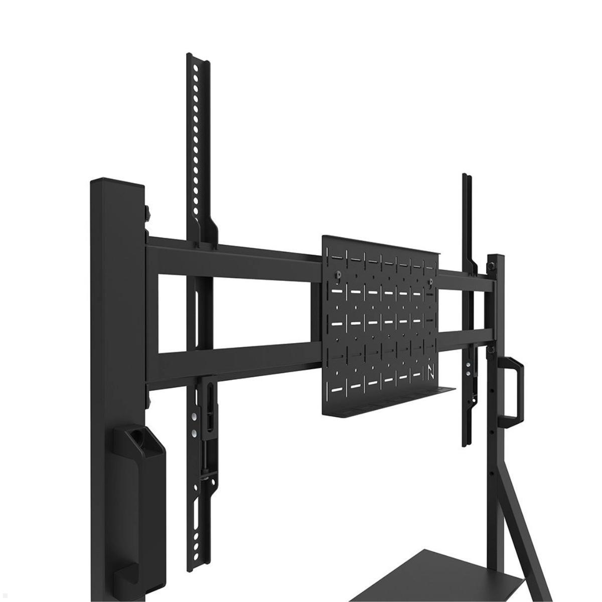 Neomounts FL50-525BL1 mobiler TV Bodenständer von 55 bis 86 Zoll, schwarz VESA Aufnahme Neomounts FL50-525BL1 mobiler TV Bodenständer von 55 bis 86 Zoll, schwarz VESA Aufnahme