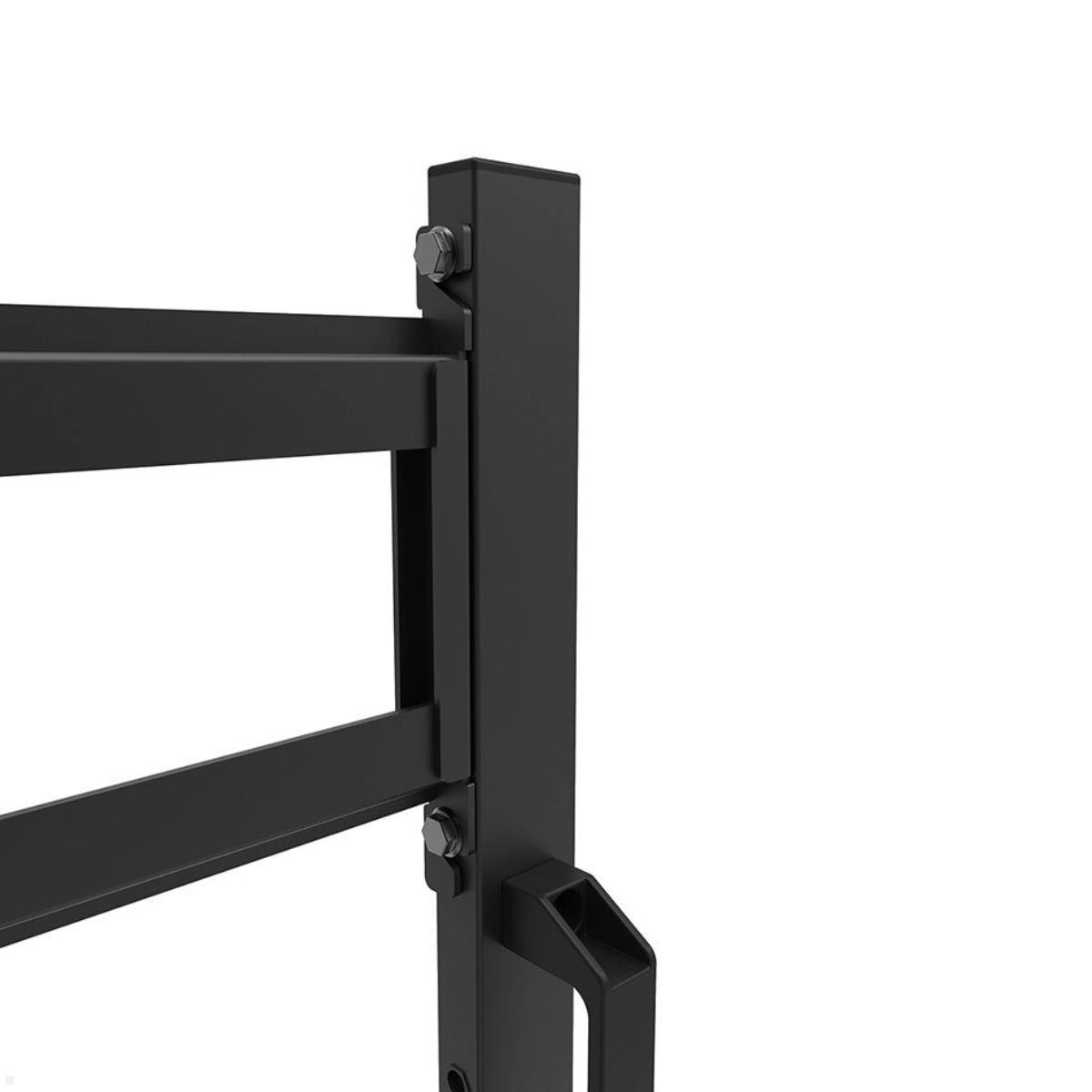 Neomounts FL50-525BL1 mobiler TV Bodenständer von 55 bis 86 Zoll, schwarz Detail Neomounts FL50-525BL1 mobiler TV Bodenständer von 55 bis 86 Zoll, schwarz Detail