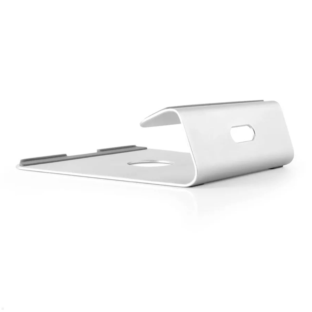 Neomounts NSLS025 Laptop Ständer, silber, Kabelloch Neomounts NSLS025 Laptop Ständer, silber, Kabelloch