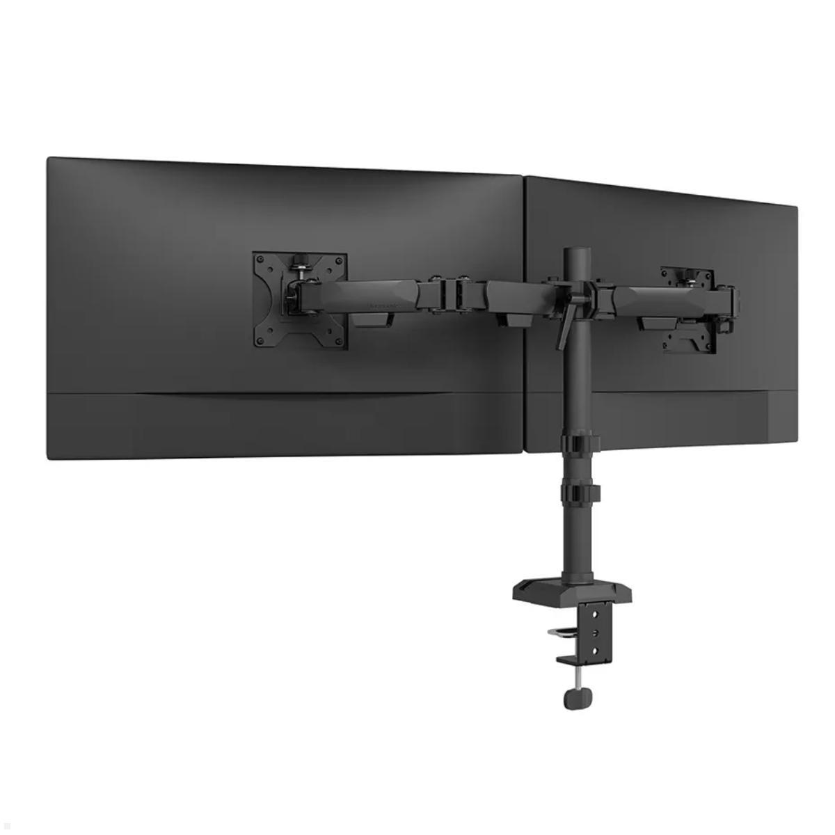 Neomounts NERO DS60-600BL2 Monitorhalter für 2 Monitore, seitliche Rückansicht Neomounts NERO DS60-600BL2 Monitorhalter für 2 Monitore, seitliche Rückansicht