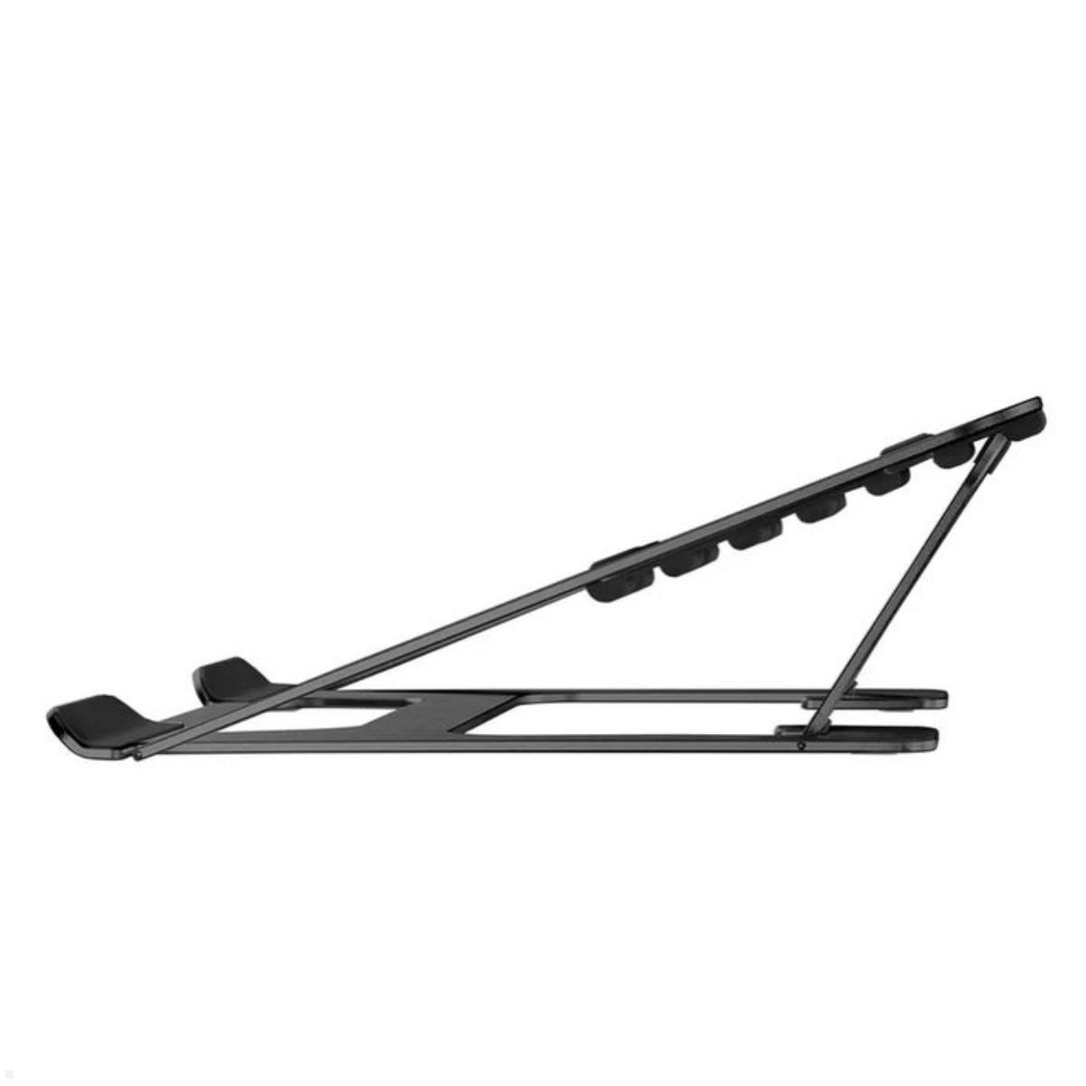 Neomounts NSLS085BLACK Laptopständer bis 17 Zoll, höhenverstellbar, schwarz leichtes Design Neomounts NSLS085BLACK Laptopständer bis 17 Zoll, höhenverstellbar, schwarz leichtes Design